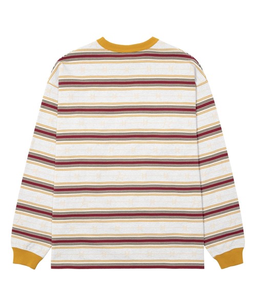 「HUF」 長袖Tシャツ SMALL アッシュグレー メンズ_画像4