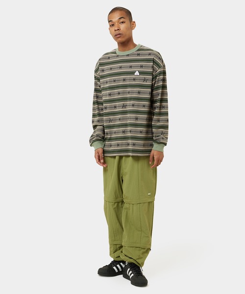 「HUF」 長袖Tシャツ SMALL アッシュグレー メンズ_画像8