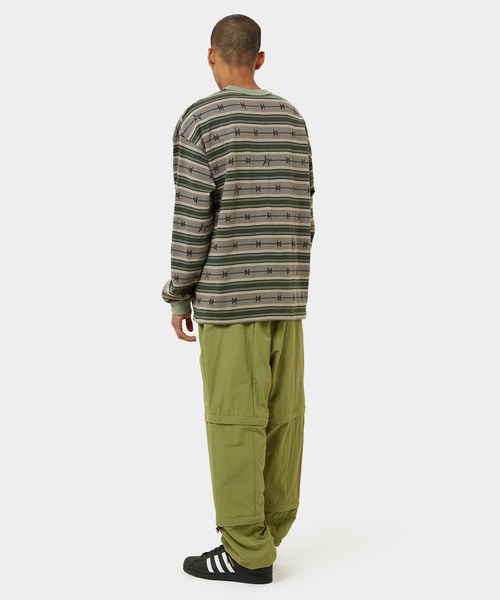 「HUF」 長袖Tシャツ SMALL アッシュグレー メンズ_画像9