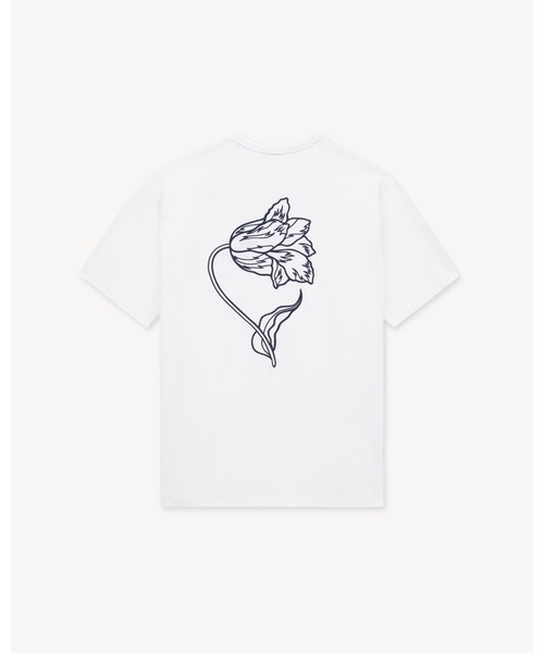 tシャツ 'KENZO Tulip' エンブロイダリー Tシャツ イン コットン メンズの画像