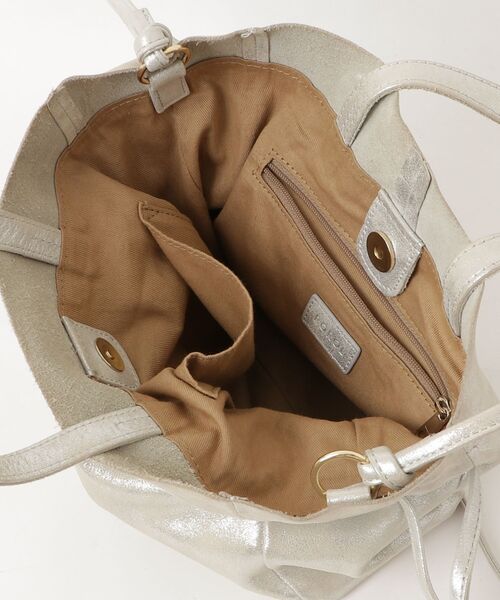 「Omekashi」 「ROROL」2WAYバッグ ONE SIZE シルバー レディース_画像4