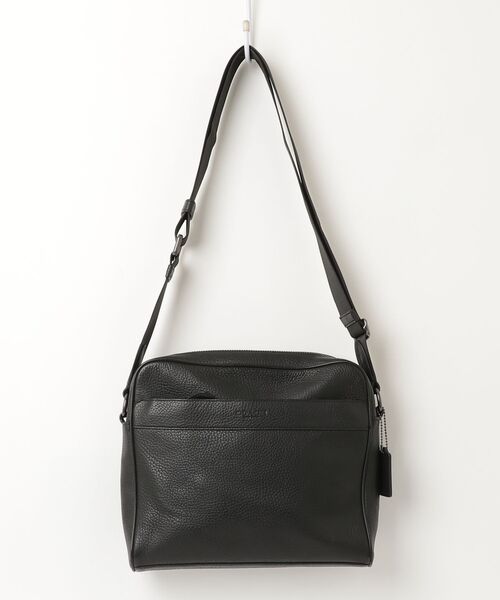 未使用！COACH ブラック ショルダーバッグ COACH（コーチ） ショルダーバッグ - ブラック メンズ : ZOZOTOWN