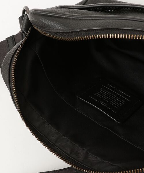未使用！COACH ブラック ショルダーバッグ COACH（コーチ） ショルダーバッグ - ブラック メンズ : ZOZOTOWN