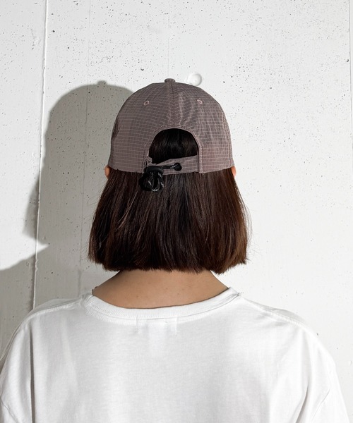 MAISON SELECT キャップ 帽子 レディース 6C1 ナイロンリップストップ