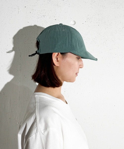 MAISON SELECT キャップ 帽子 レディース 6C1 ナイロンリップストップ
