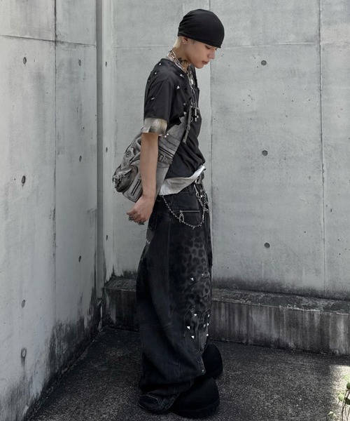 tシャツ 「DEVIL KIM」LAYERED BURNT T-SHIRT / 「デビルキム