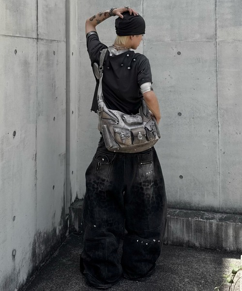 tシャツ 「DEVIL KIM」LAYERED BURNT T-SHIRT / 「デビルキム