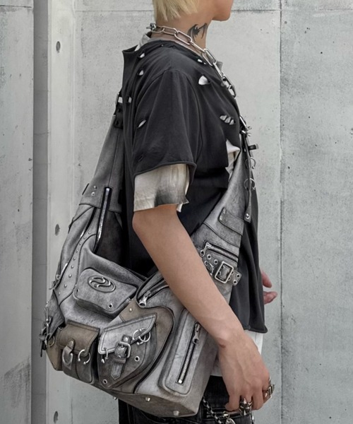 tシャツ 「DEVIL KIM」LAYERED BURNT T-SHIRT / 「デビルキム