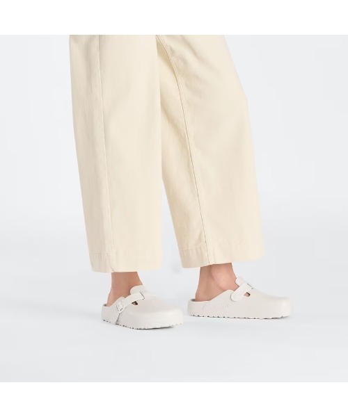 「BIRKENSTOCK」 シューズ 39.0/25cm アイボリー メンズ_画像8