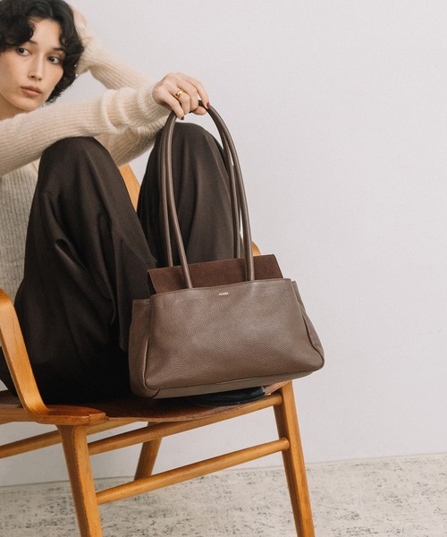 BEAURE トートバッグ Beau're（ヴュレ） トートバッグ BEAURE スエードコンビ トートバッグ