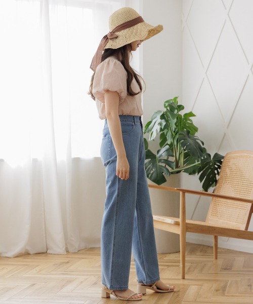 「flower」 ハット FREE ベージュ レディース_画像8