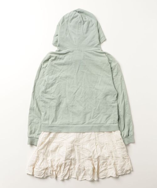 「X-girl Stages」 「KIDS」ドッキングワンピース 140cm ブルー キッズ_画像2