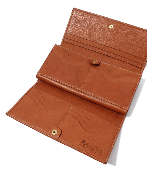 長財布 財布 IL BISONTE / ORIGINAL LEATHER / ロングウォレット レディース メンズの画像