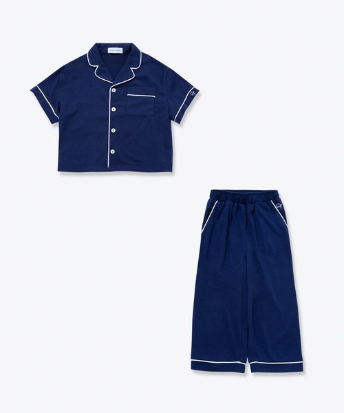 パジャマ キッズコットンベアパジャマ半袖ロングパンツ/セット 「BOX付」／SLEEPY SLEEPY キッズ 子供 男の子 女の子の画像
