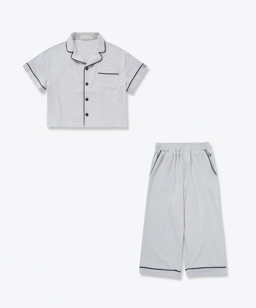 パジャマ キッズコットンベアパジャマ半袖ロングパンツ/セット 「BOX付」／SLEEPY SLEEPY キッズ 子供 男の子 女の子の画像