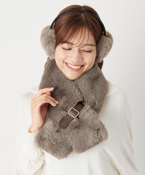 FURLA（フルラ） 耳当て イヤーマフ イヤーマフラー 耳当て ”ハート