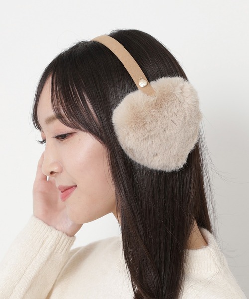 FURLA（フルラ） 耳当て イヤーマフ イヤーマフラー 耳当て ”ハート