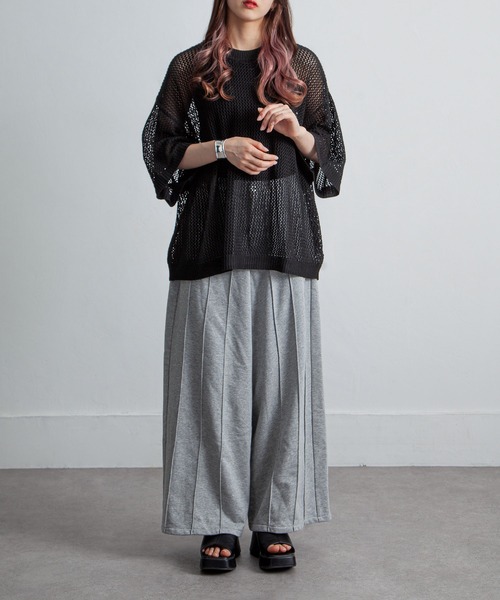 kinema summer knit pullover シアーニット　シャツ kinema summer knit pullover シアーニット シャツ メンズ