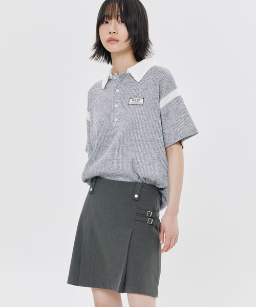 ポロシャツ ポロ 「UNISEX」ROMANTIC CROWN／4ボタン クラシック ポロシャツ レディース メンズ