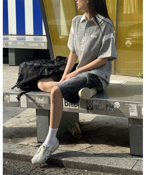 ポロシャツ ポロ 「UNISEX」ROMANTIC CROWN／4ボタン クラシック ポロシャツ レディース メンズ ROMANTIC CROWN ポロシャツ ポロ 「UNISEX」ROMANTIC CROWN／4