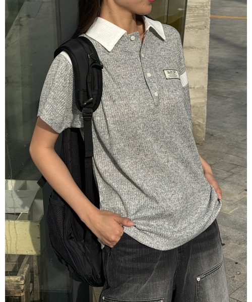 ポロシャツ ポロ 「UNISEX」ROMANTIC CROWN／4ボタン クラシック ポロシャツ レディース メンズ ROMANTIC CROWN ポロシャツ ポロ 「UNISEX」ROMANTIC CROWN／4