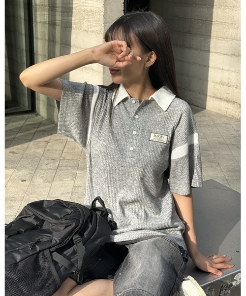 ポロシャツ ポロ 「UNISEX」ROMANTIC CROWN／4ボタン クラシック ポロシャツ レディース メンズ ROMANTIC CROWN ポロシャツ ポロ 「UNISEX」ROMANTIC CROWN／4