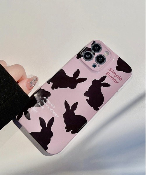 BURNER スマホケース 「OKUOKU 0909」iPhoneケース うさぎ