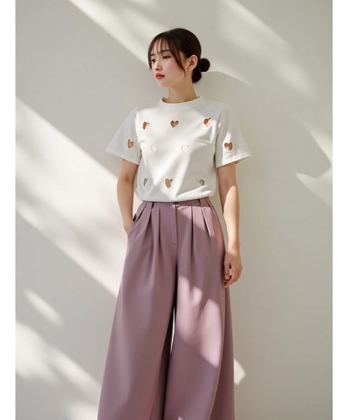 fifth tシャツ ハートデザインTシャツ レディース : ZOZOTOWN