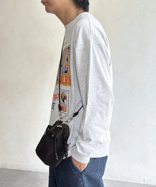 CPCM tシャツ 古着ライクカレッジスウェットT レディース メンズ