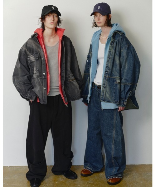 JieDa PIGMENT J LOGO ZIP UP HOODIE 黒 グレー PIGMENT J LOGO ZIP UP HOODIE（パーカー）｜Jieda（ジエダ）の