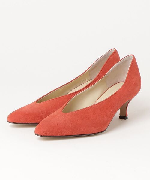 ODETTE E ODILE」 パンプス 24cm レッド レディース : 86240881 