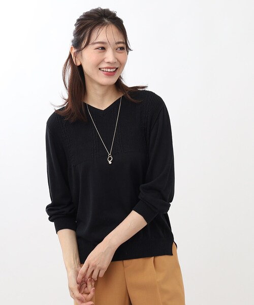 ニット セーター 「SALE／WEB限定カラーあり／洗える」薄手ホールガーメント（R）ニット レディース SALE／WEB限定カラーあり／洗える】薄手ホールガーメント（R