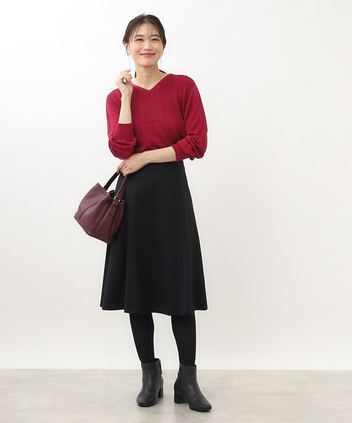 ニット セーター 「SALE／WEB限定カラーあり／洗える」薄手ホールガーメント（R）ニット レディース Reflect ニット セーター 「SALE／WEB限定カラーあり／洗える