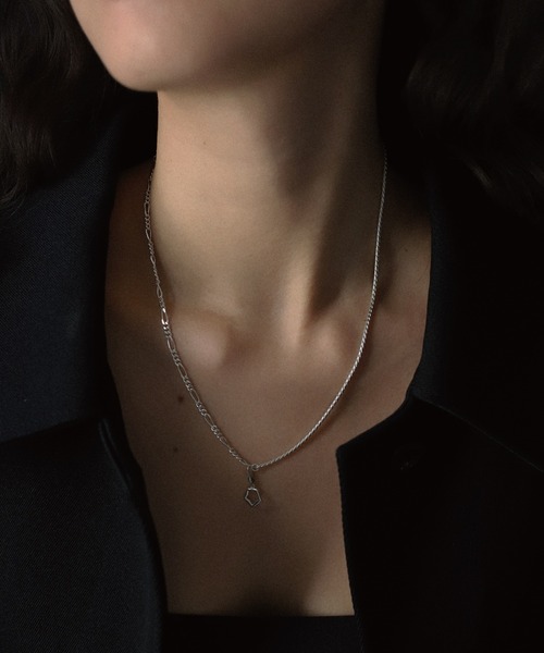 TEN.ネックレス SILVER925 シェードコンビチェーンネックレス TEN. ネックレス SILVER925 シェードコンビチェーンネックレス SV