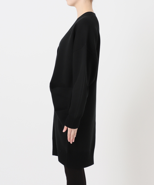 VERMEIL par iena◆カーディガン(薄手)/24080938591030/ダブルニットtuckカーディガン VERMEIL par iena カーディガン Linen knit topper レディース