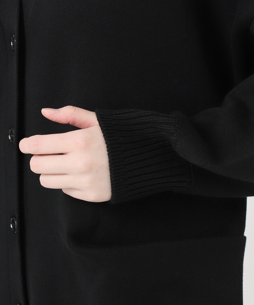 VERMEIL par iena◆カーディガン(薄手)/24080938591030/ダブルニットtuckカーディガン VERMEIL par iena カーディガン Linen knit topper レディース