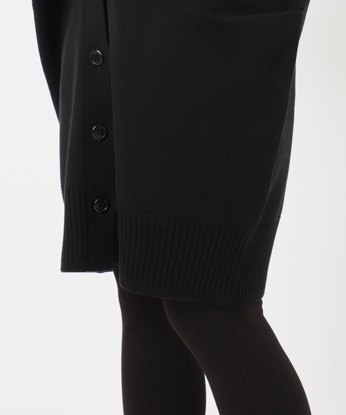 VERMEIL par iena カーディガン ダブルニットtuck ロング