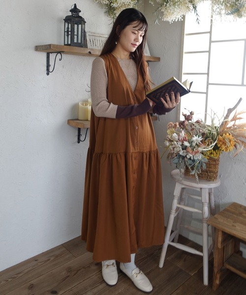 vネックワンピース（CORNERS）のおすすめ人気商品一覧 通販