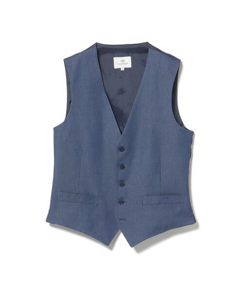 ベスト ジレ ストレッチ デニム ドレスジレ 25SS（S〜XL・セットアップ対応） メンズ