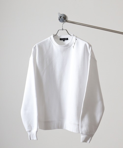 スエット　最終お値下げ⭐︎ D-BUZYE-S TRACK Zip-up sweater in trompe l'oeil Track Denim