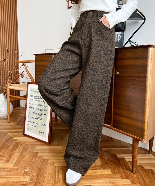 パンツ レオパード柄パンツ レディース : ZOZOTOWN Yahoo!店