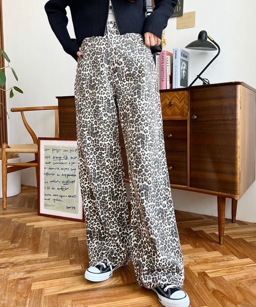 パンツ レオパード柄パンツ レディース : ZOZOTOWN Yahoo!店
