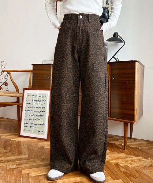 パンツ レオパード柄パンツ レディース : ZOZOTOWN Yahoo!店
