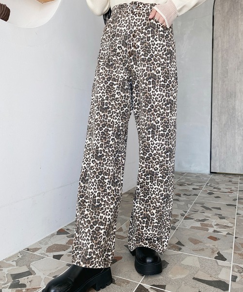 パンツ レオパード柄パンツ レディース : ZOZOTOWN Yahoo!店