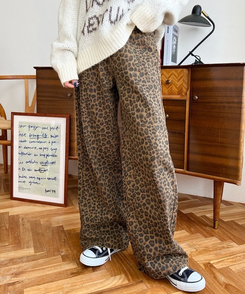 パンツ レオパード柄パンツ レディース : ZOZOTOWN Yahoo!店
