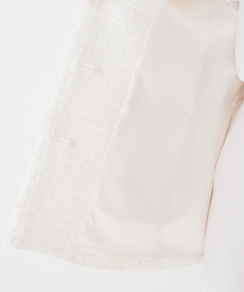 UNTITLED（アンタイトル） ベスト ジレ ファンシーツイードジレ