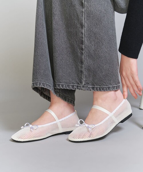 BEAUTY＆YOUTH UNITED ARROWS バレエシューズ パンプス メッシュ