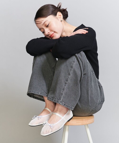 BEAUTY＆YOUTH UNITED ARROWS バレエシューズ パンプス メッシュ