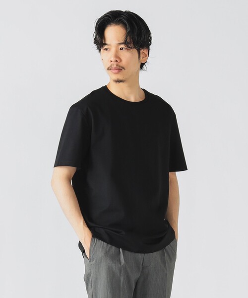 【美品】BEAMS HEART メンズ　スーツ一色 BEAMS HEART（ビームス ハート）カラーパイピング リネンチーフ