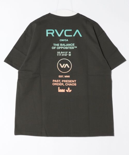 【RVCA】オールロゴ プリント Tシャツ★女性にもおすすめ♪ RVCA】オールロゴ プリント Tシャツ☆女性にもおすすめ♪ (RVCA